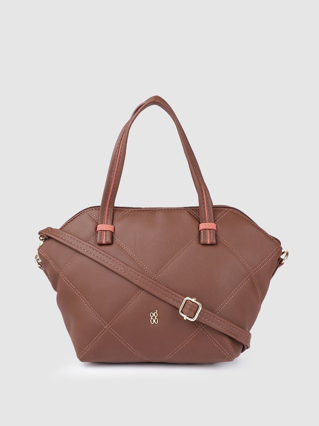 Buy Baggit Women Brown Quilted Handheld Bag Handbags for Women 17542674 Myntra