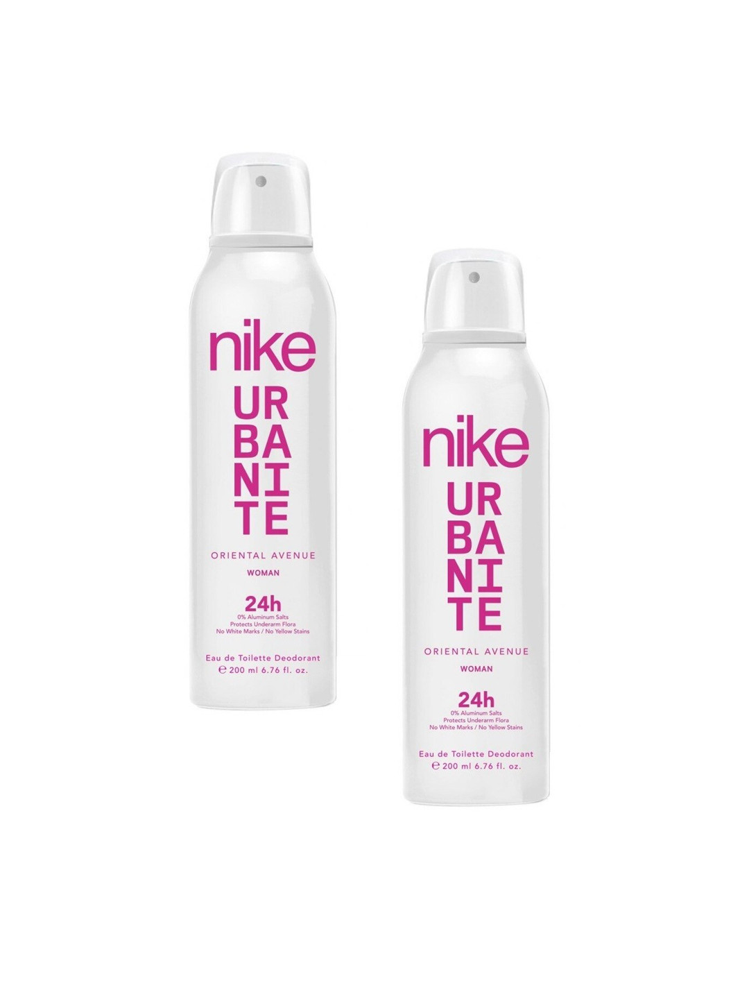 Nike Fragrances Set Of 2 White Oriental Avenue Deodorant 200 Ml Each