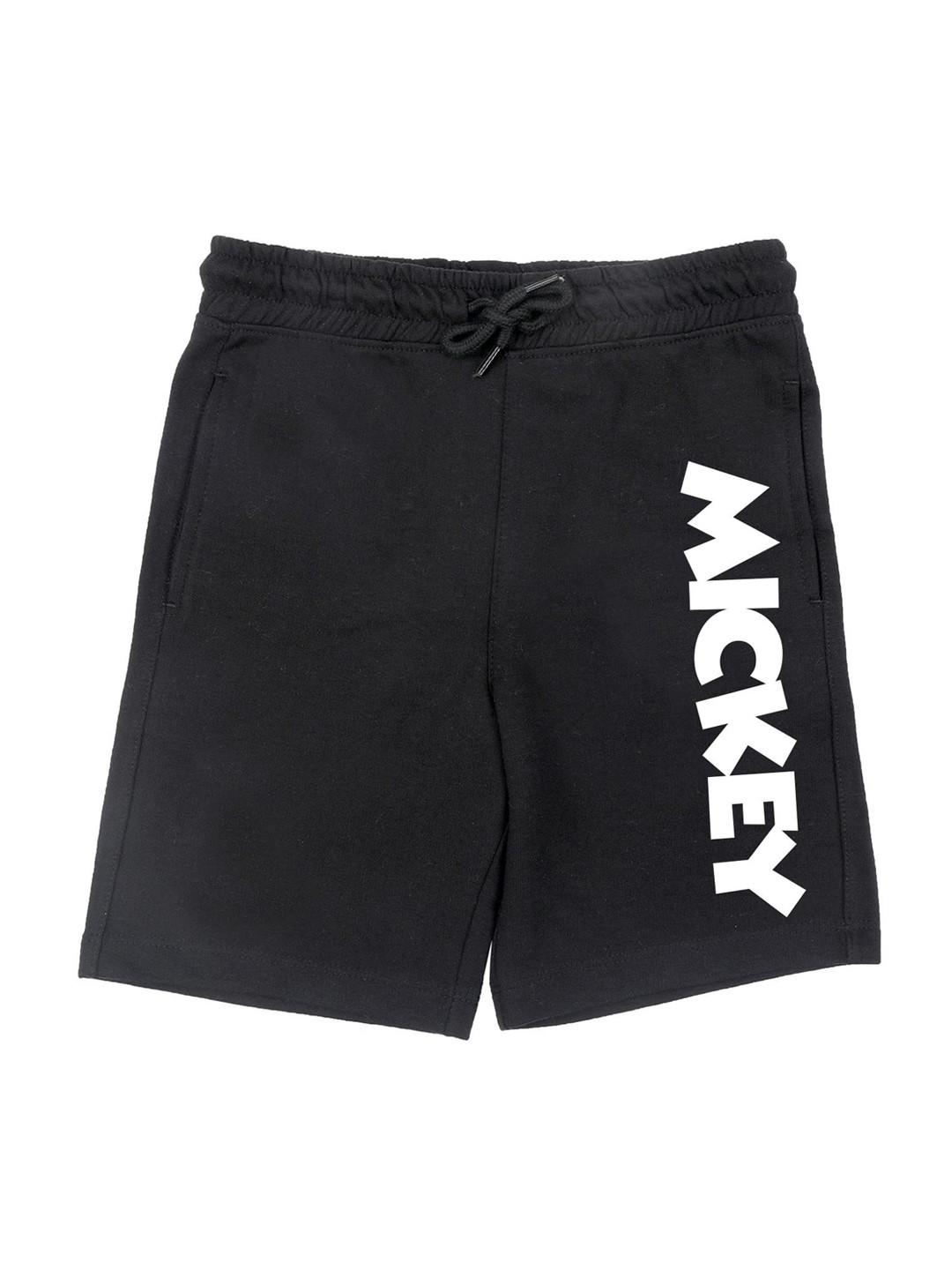 Disney by Wear Your Mind Boys Black Mickey Mouse Shorts