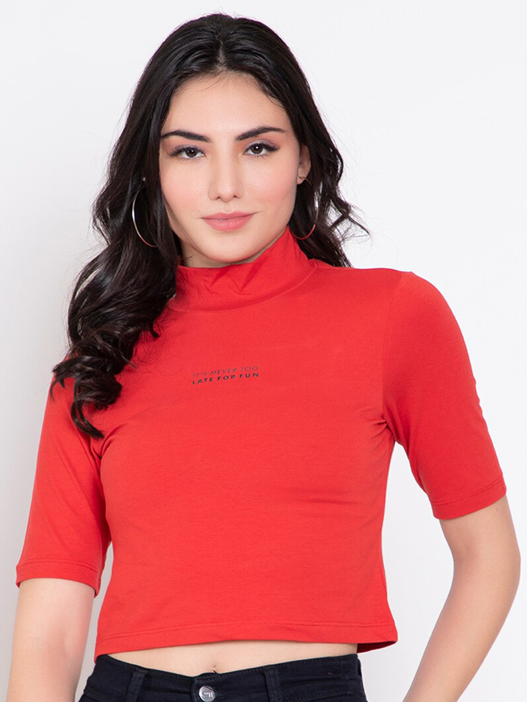 FEMEA Red Crop Top