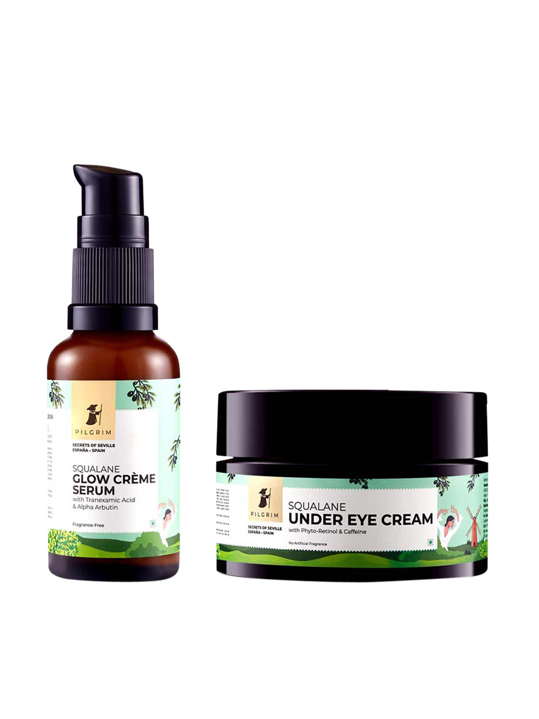 Pilgrim Powerful Eyes Dark Circle Corrector Kit - Retinol Cream for Face, Anti Ageing