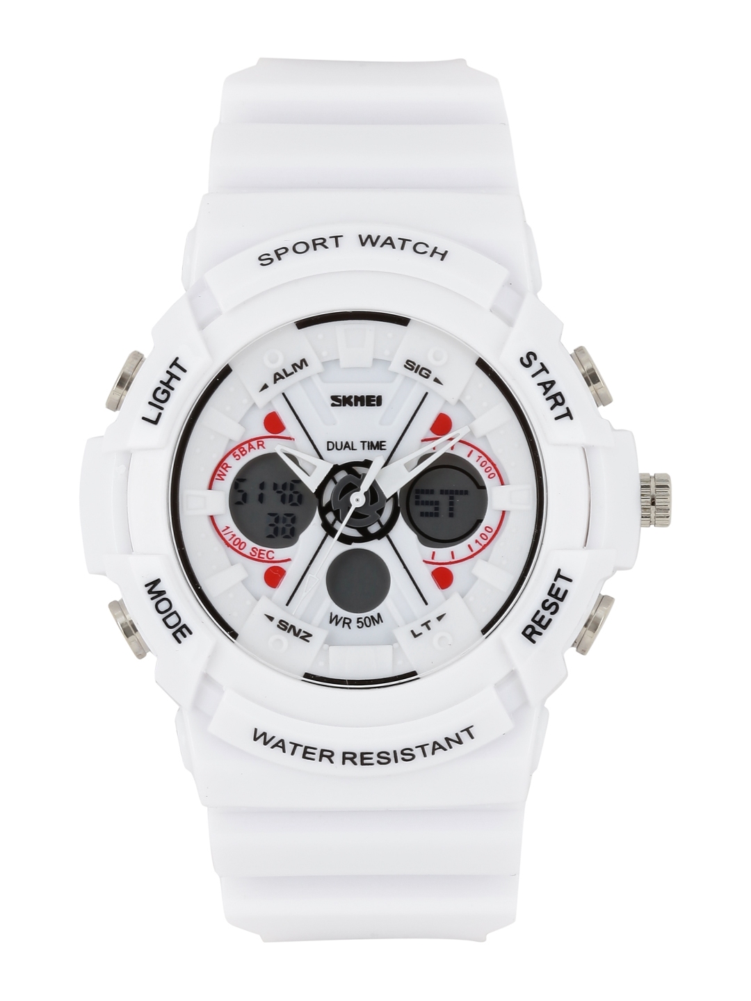 Skmei discount white watch