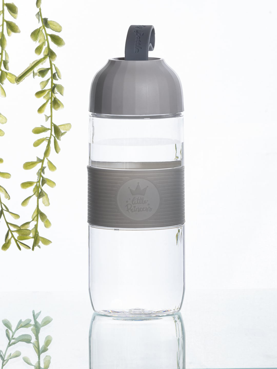 MARKET99 White Solid Plastic Spill Proof Water Bottle - 420ml