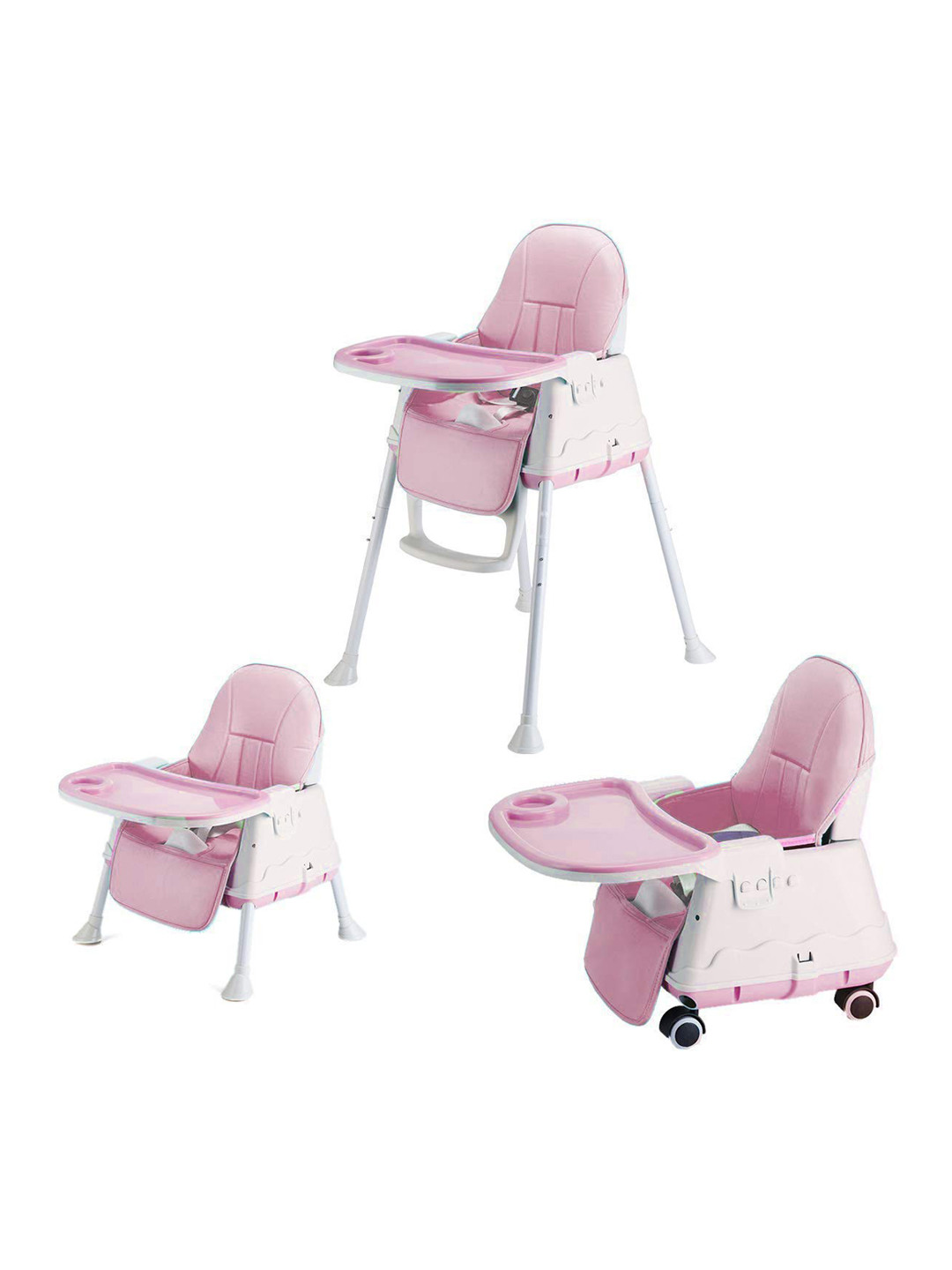 SYGA Infant Kids Pink High Chair