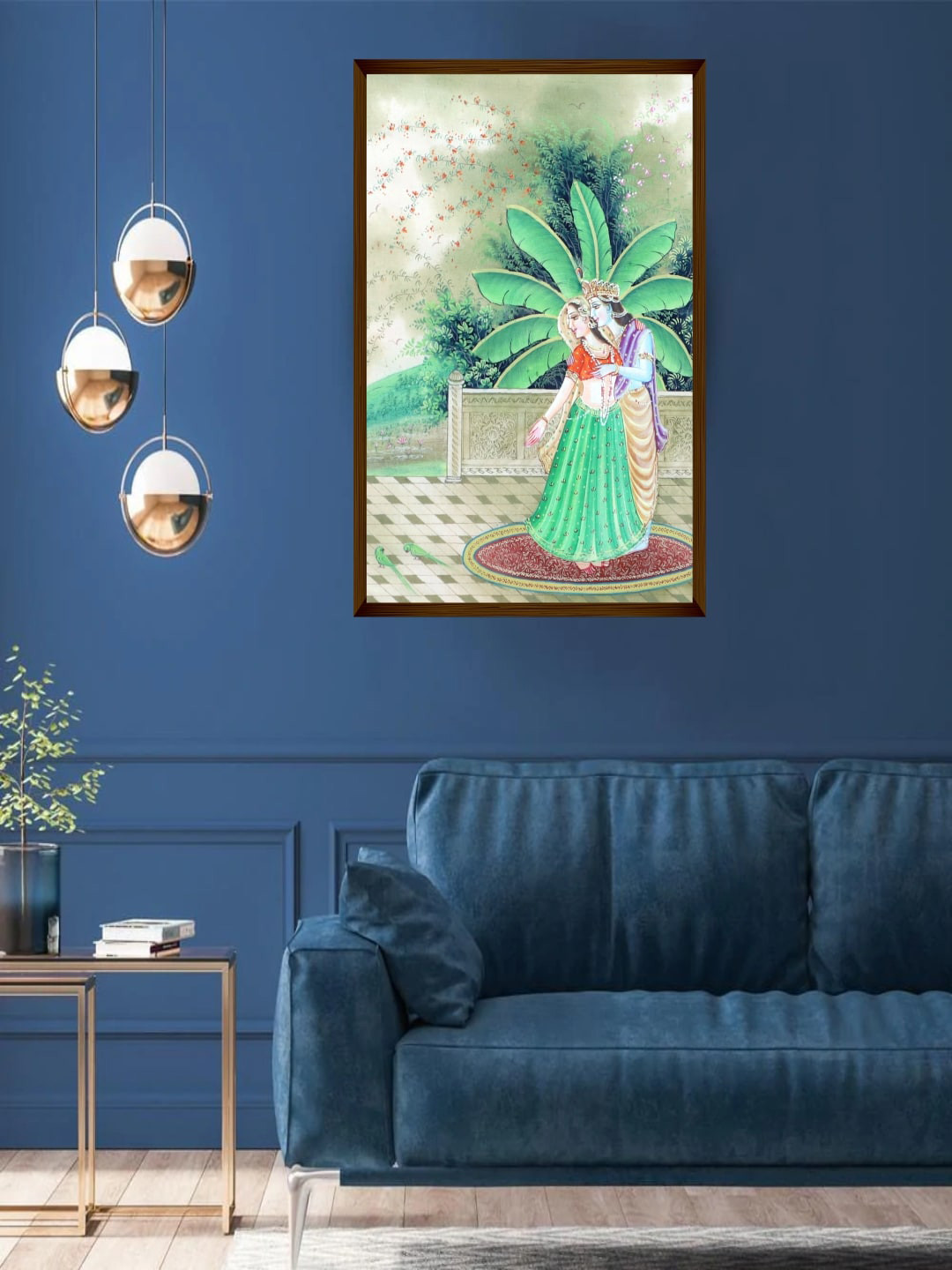 The Art House Green Religious Painting Wall Art