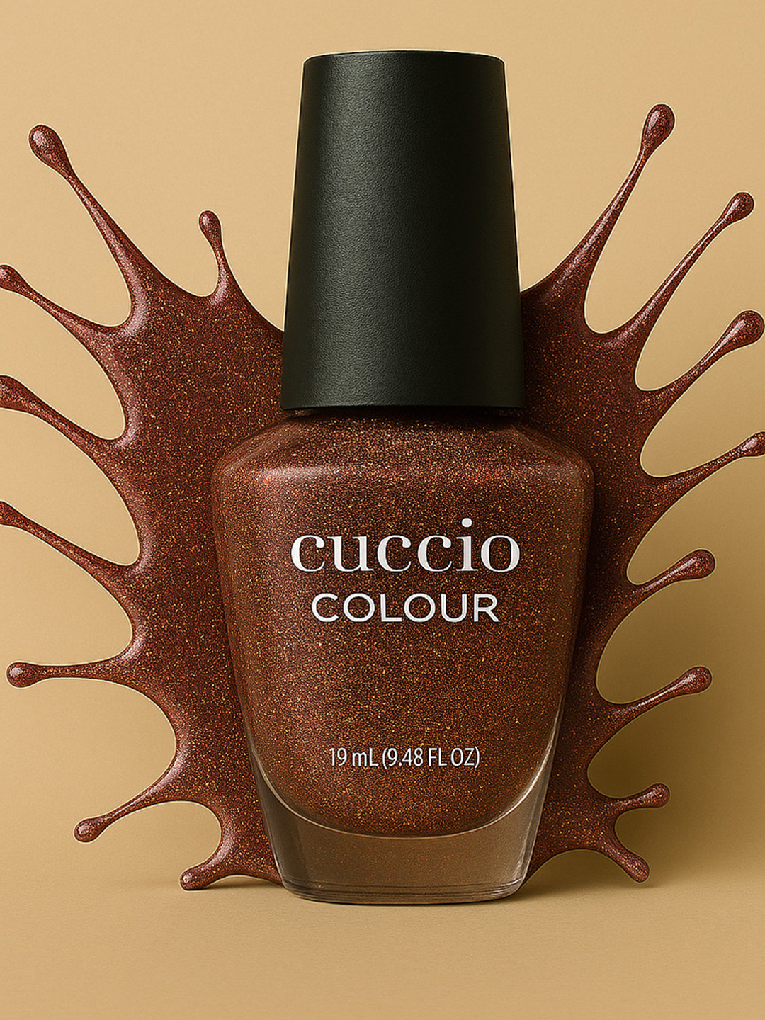 Cuccio Long-Lasting High Shine Colour Nail Polish - Coffee, Tea or Me