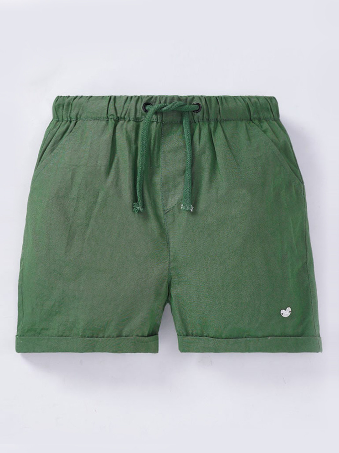 Ed-a-Mamma Boys Olive Green Tie Up Shorts