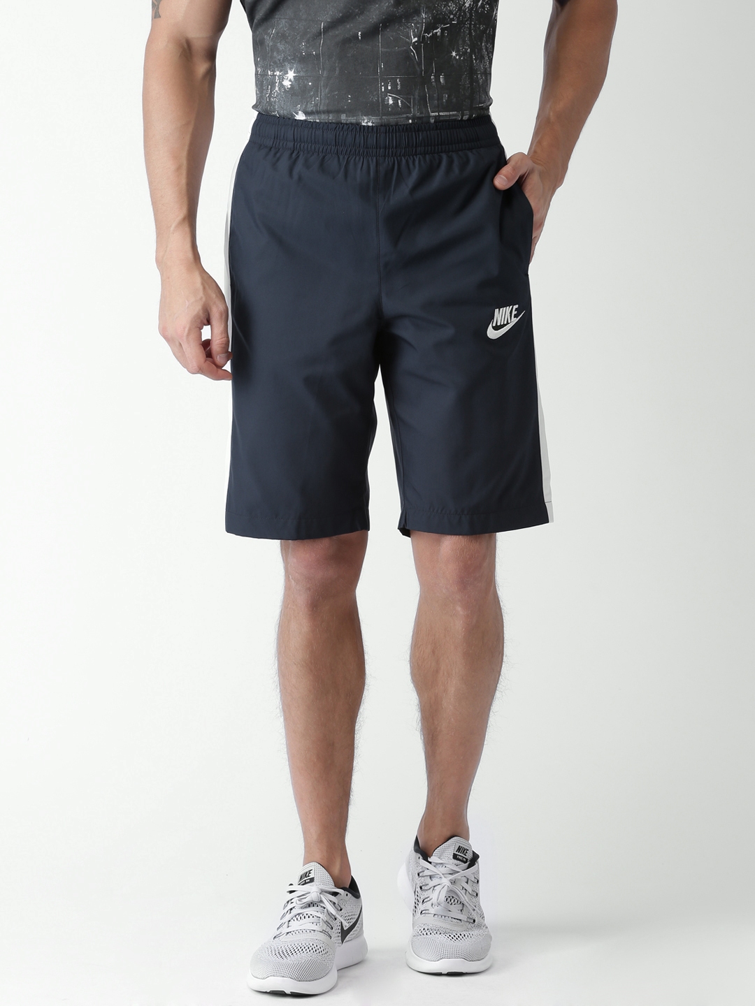 Buy Nike Navy AS NSW Standard Fit Sports Shorts Shorts for Men