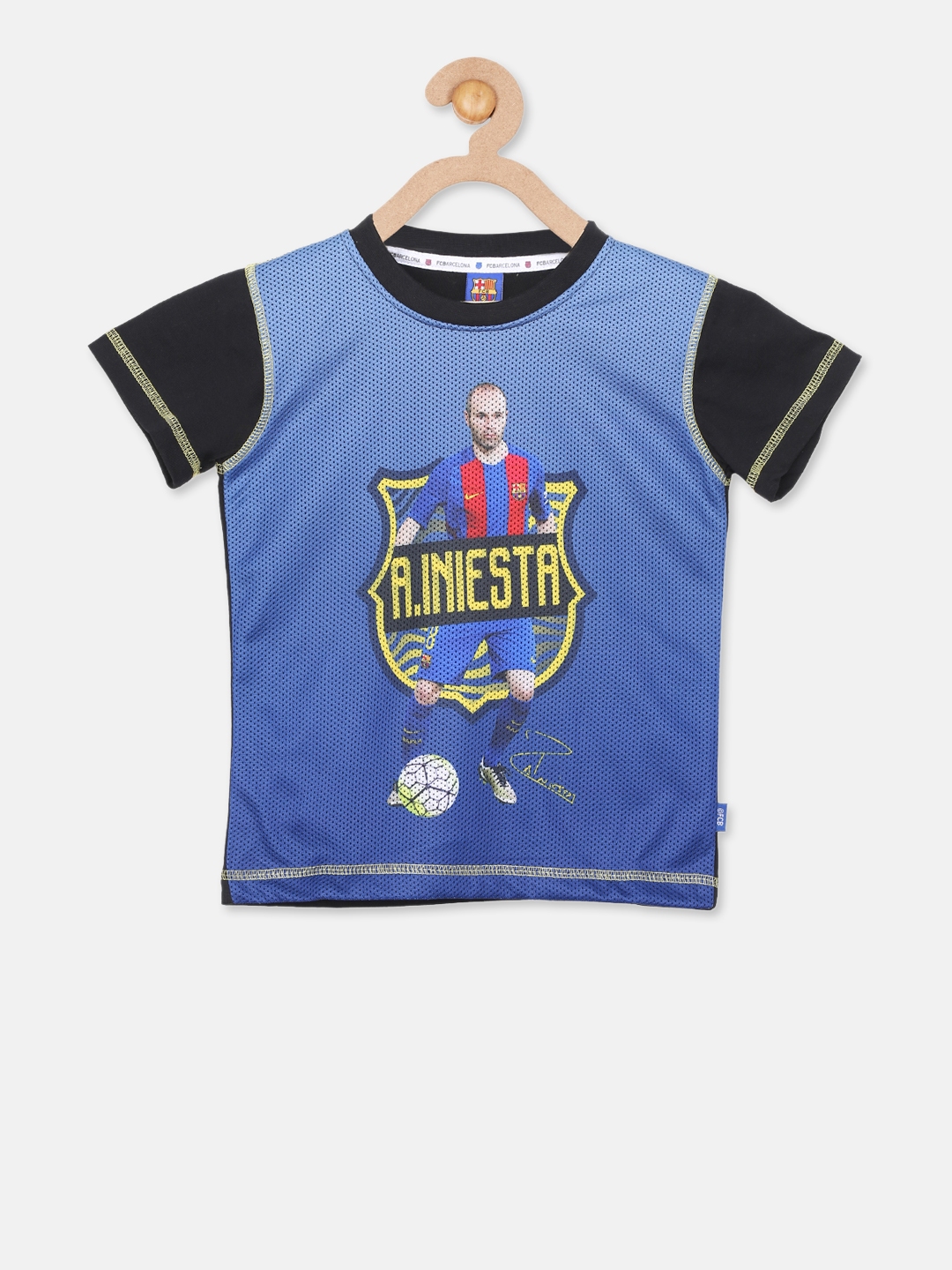 barcelona blue shirt
