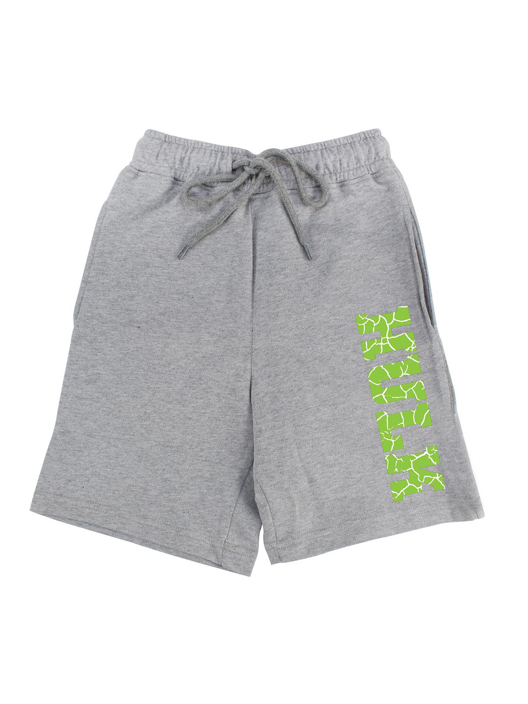 Marvel by Wear Your Mind Boys Grey Hulk Shorts