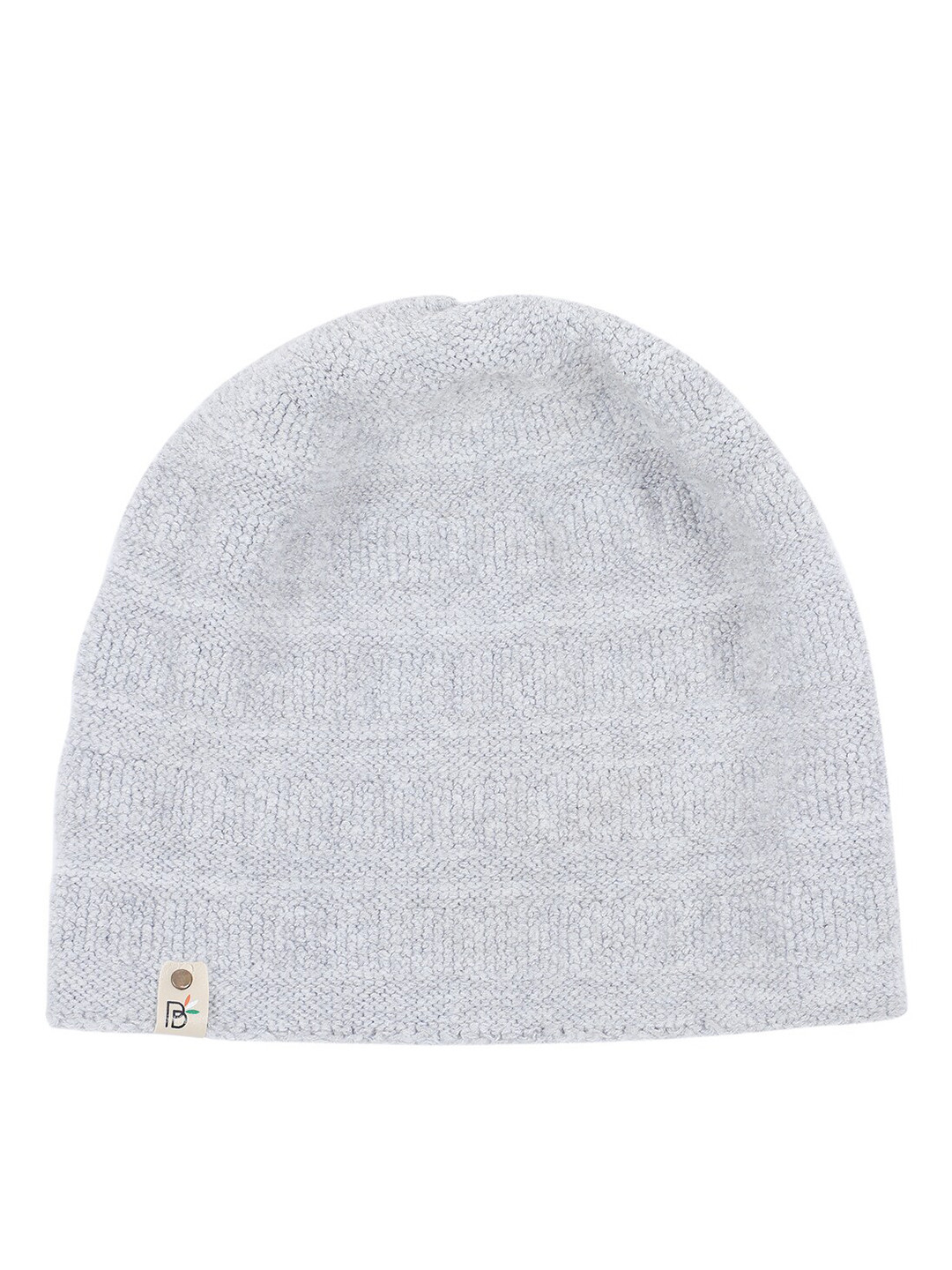 Bharatasya Unisex Grey Sports Running & Gym Cotton Beanie