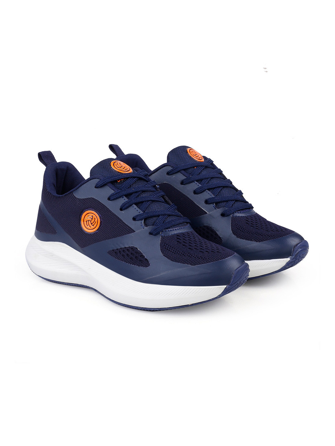 bacca bucci Women Blue Mesh Non-Marking Running Shoes