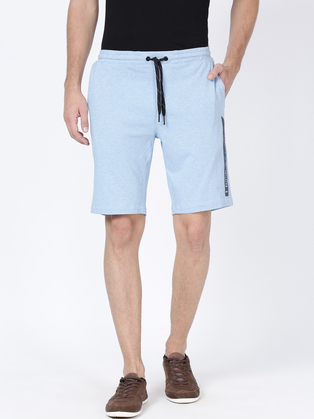 t-base Men Blue Shorts