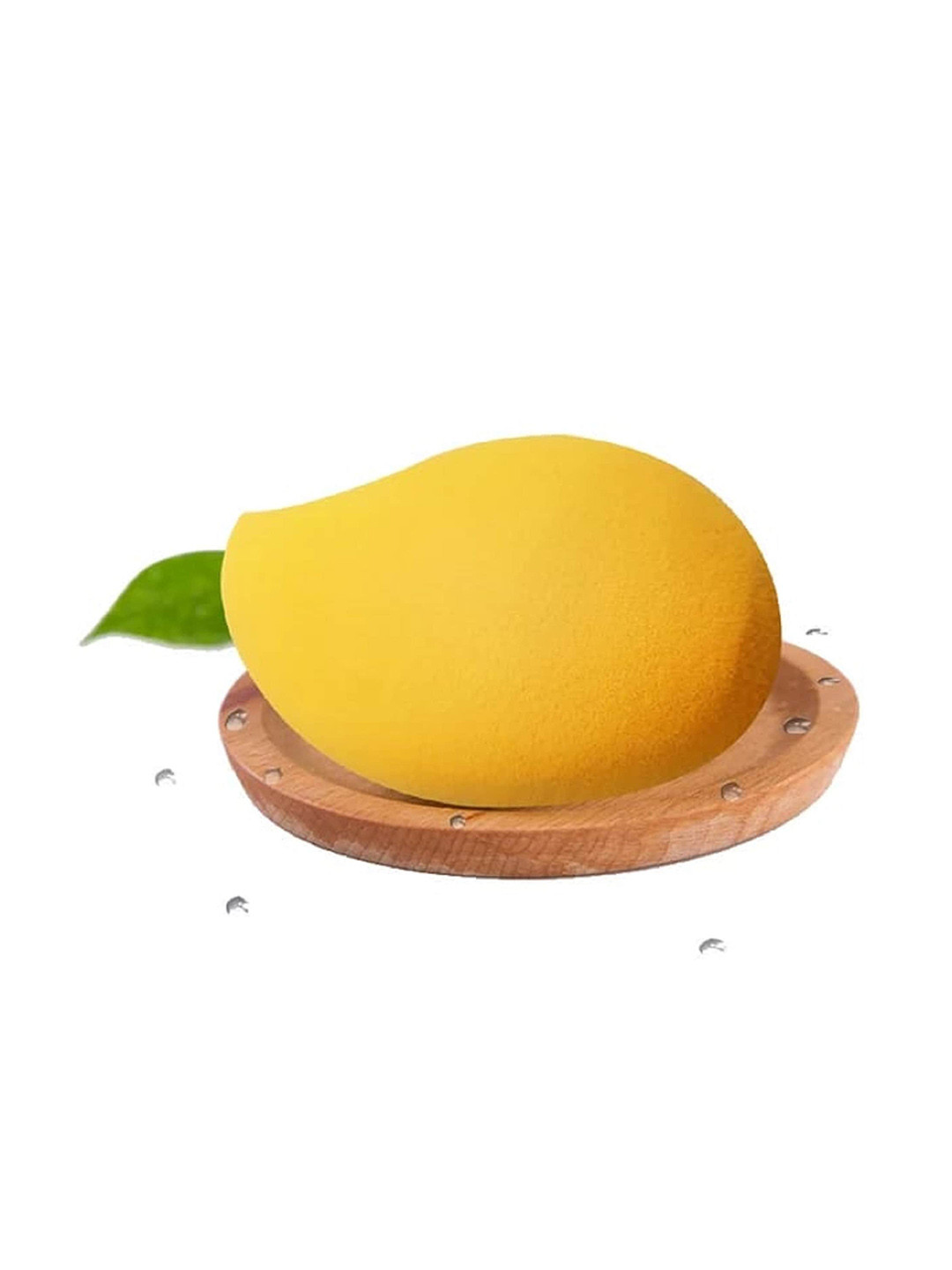 AYA Yellow Mango Shape Makeup Sponge Puff Beauty Blender