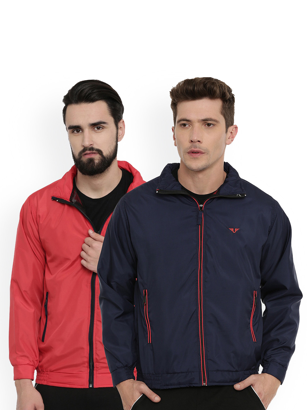 Buy UNSULLY Men Set of 2 Multicoloured Windcheater Training or Gym  