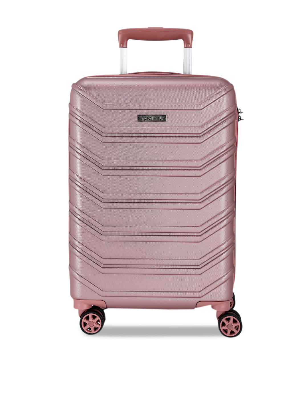 ROMEING Monopoli Textured Hard-Sided Polycarbonate Cabin Trolley Suitcase