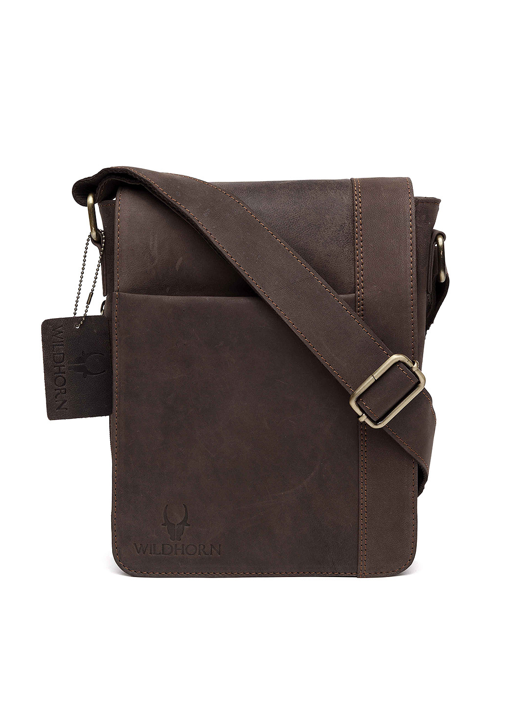 wildhorn leather messenger bag