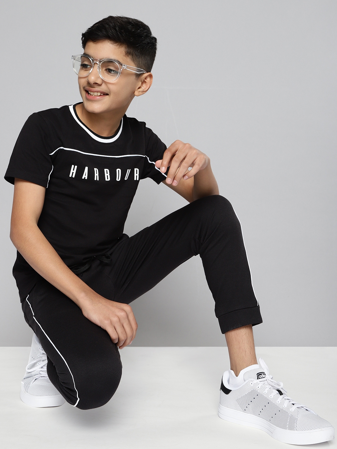Boys best sale black pyjamas