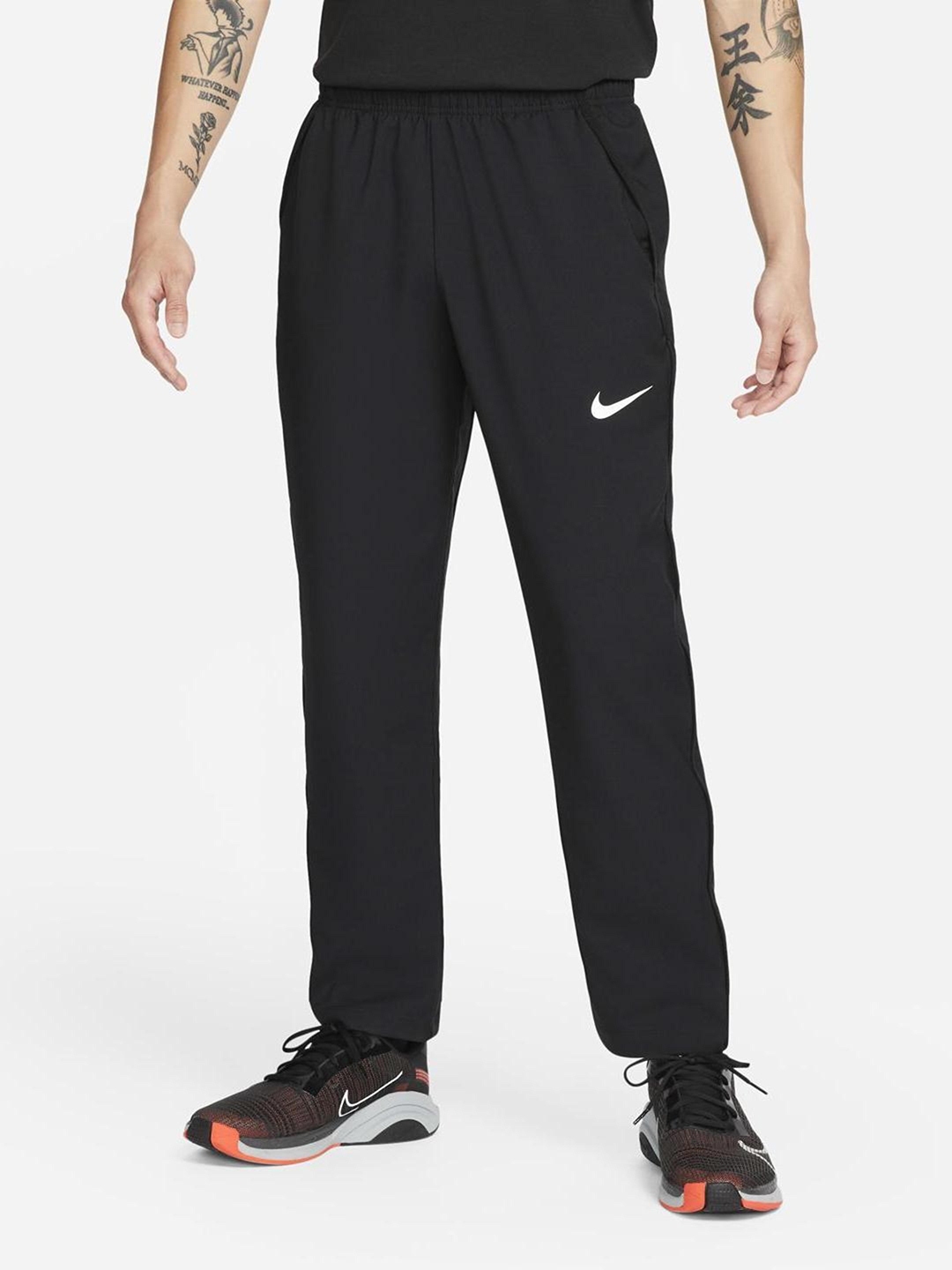 Buy Nike Men Black Dri FIT Trackpants Track Pants for Men 17595478 Myntra