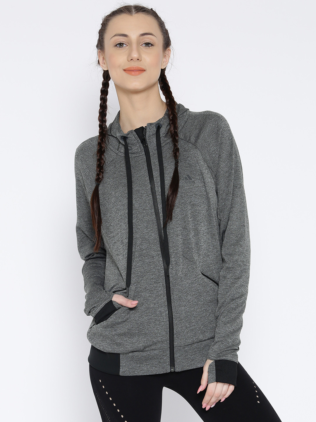 adidas jacket myntra