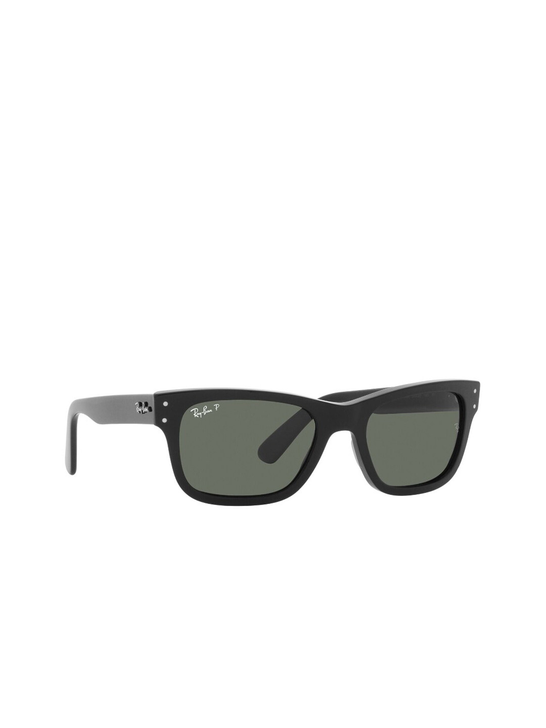 RAY-BAN Men Polarized Green Lens Rectangle Sunglasses - 0RB2283901/5855