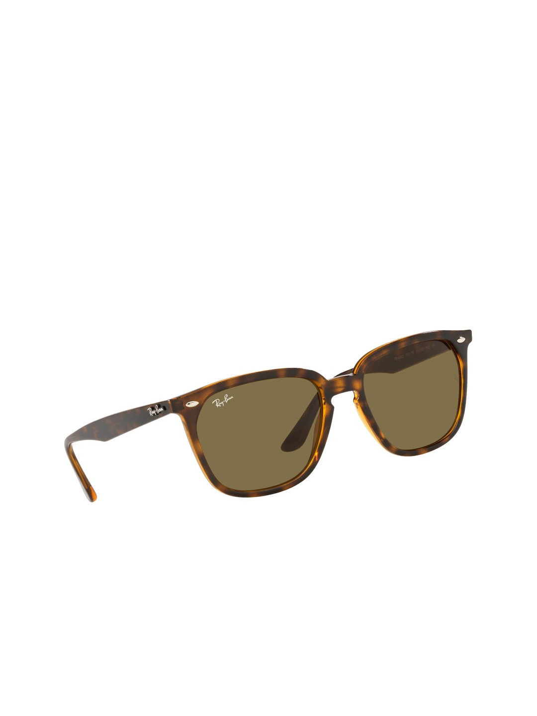 Ray-Ban Unisex UV Protected Brown Lens Square Sunglasses - 0RB4362710/7355