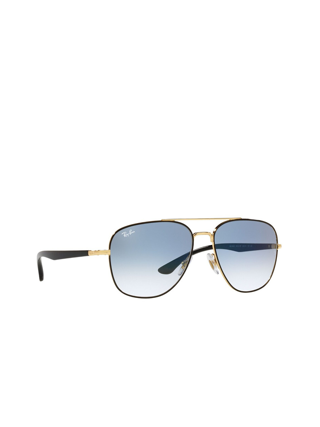 RAY-BAN Unisex Gradient Blue Lens Square Sunglasses - 0RB368390003F56