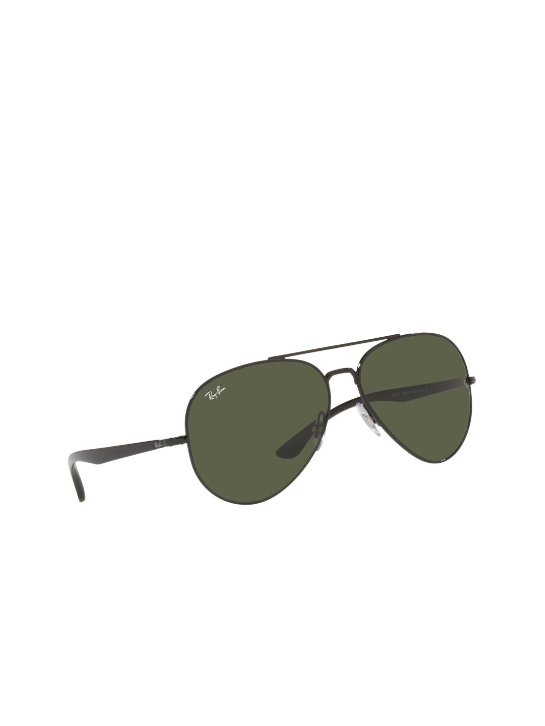 RAY-BAN Unisex UV Protected Green Lens Pilot Sunglasses - 0RB3675002/3158