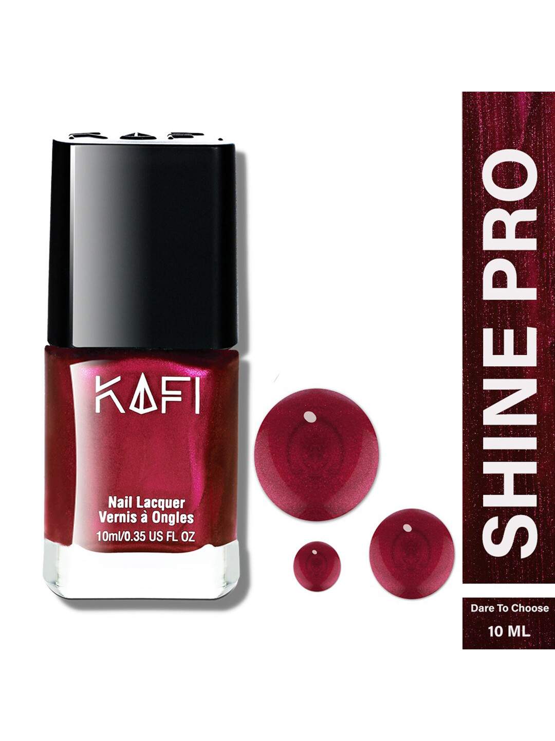 KAFI Shine PRO Long Lasting Nail Lacquer 10ml - Dare to Choose