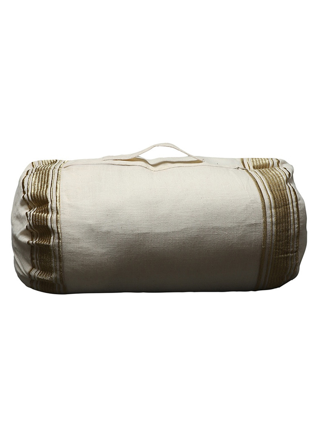 Ritu Kumar Off White Cotton Bolster Covers