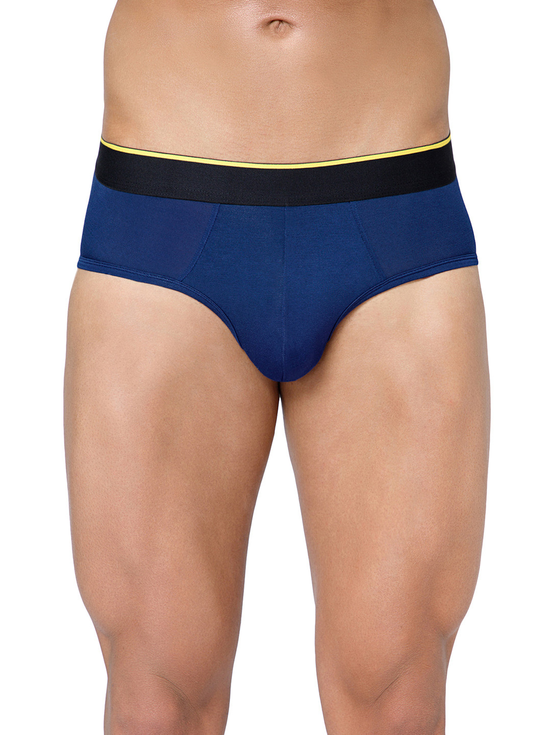 bummer Men Solid Micro Modal Galactic Mid Rise Brief