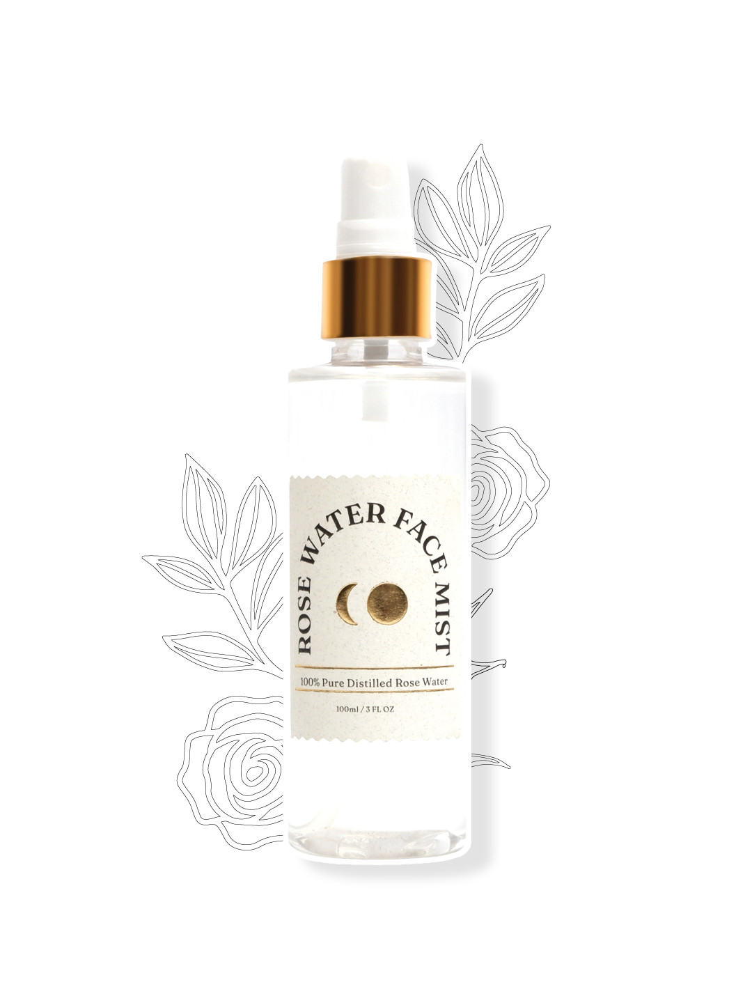 DROMEN & CO Pure Rose Water Face Mist 100 ml