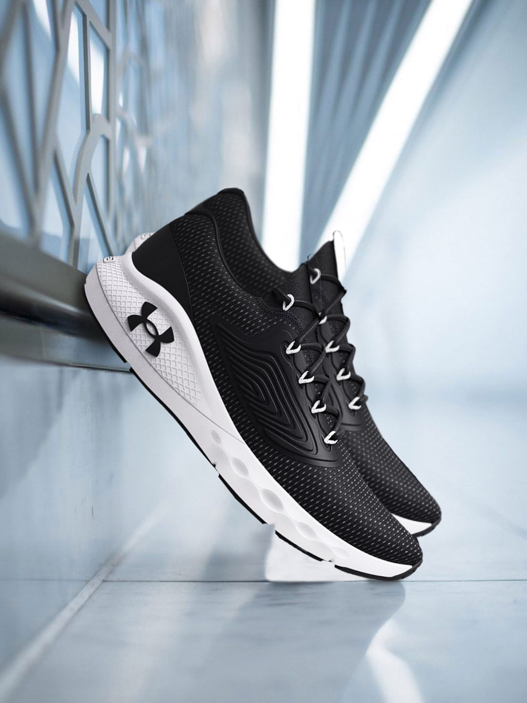 Under armour shop men shoes silver