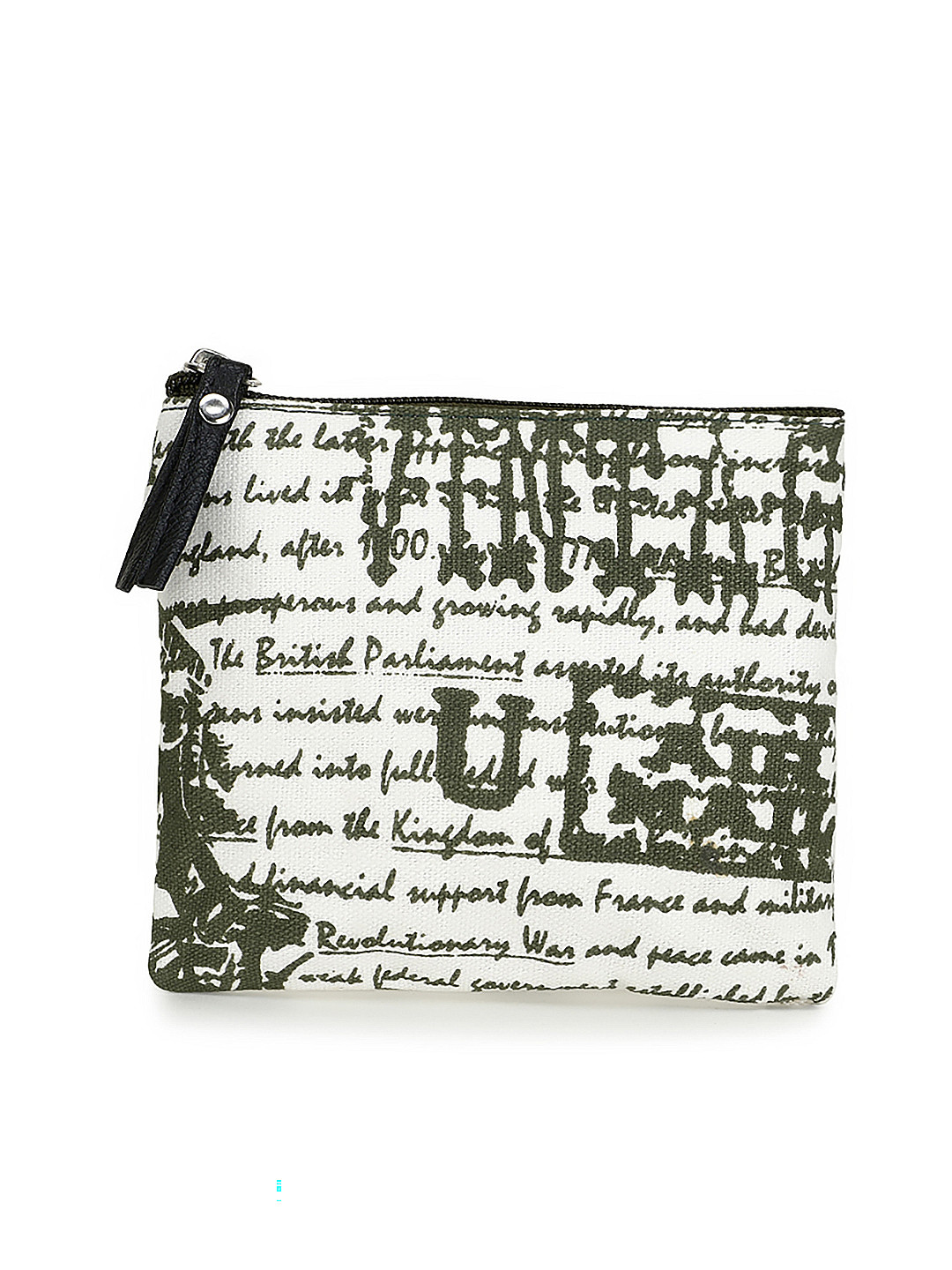 Spice Art Women Olive Green Printed Travel Accessory