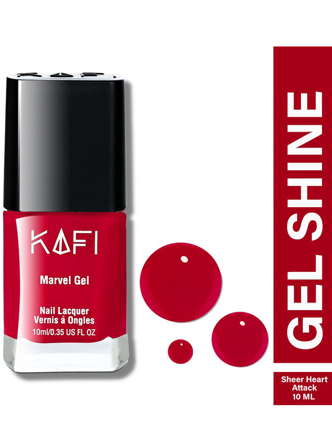KAFI  Pink  Shine PRO - Long Lasting Nail Lacquer
