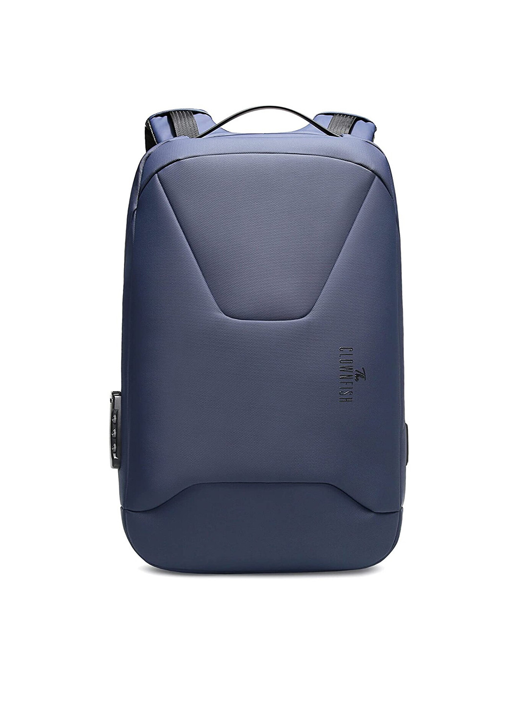 THE CLOWNFISH Navy Blue  Waterproof Travel Laptop Bag