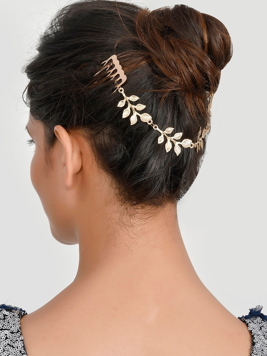 AQUASTREET Women Gold-Toned Comb Pin