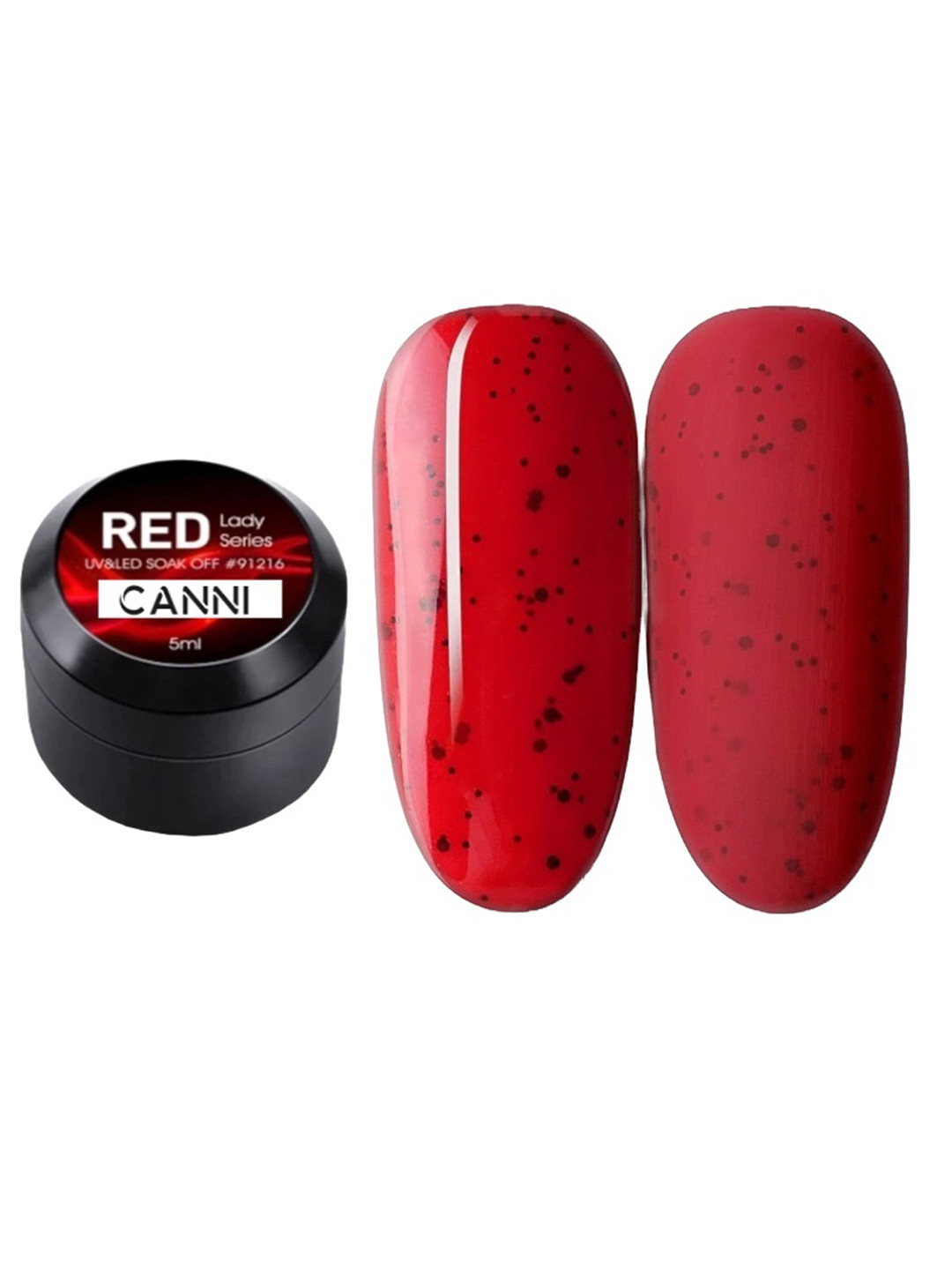 CANNI Red Lady Series UV&LED Gel Nail Polish 5ml - H88