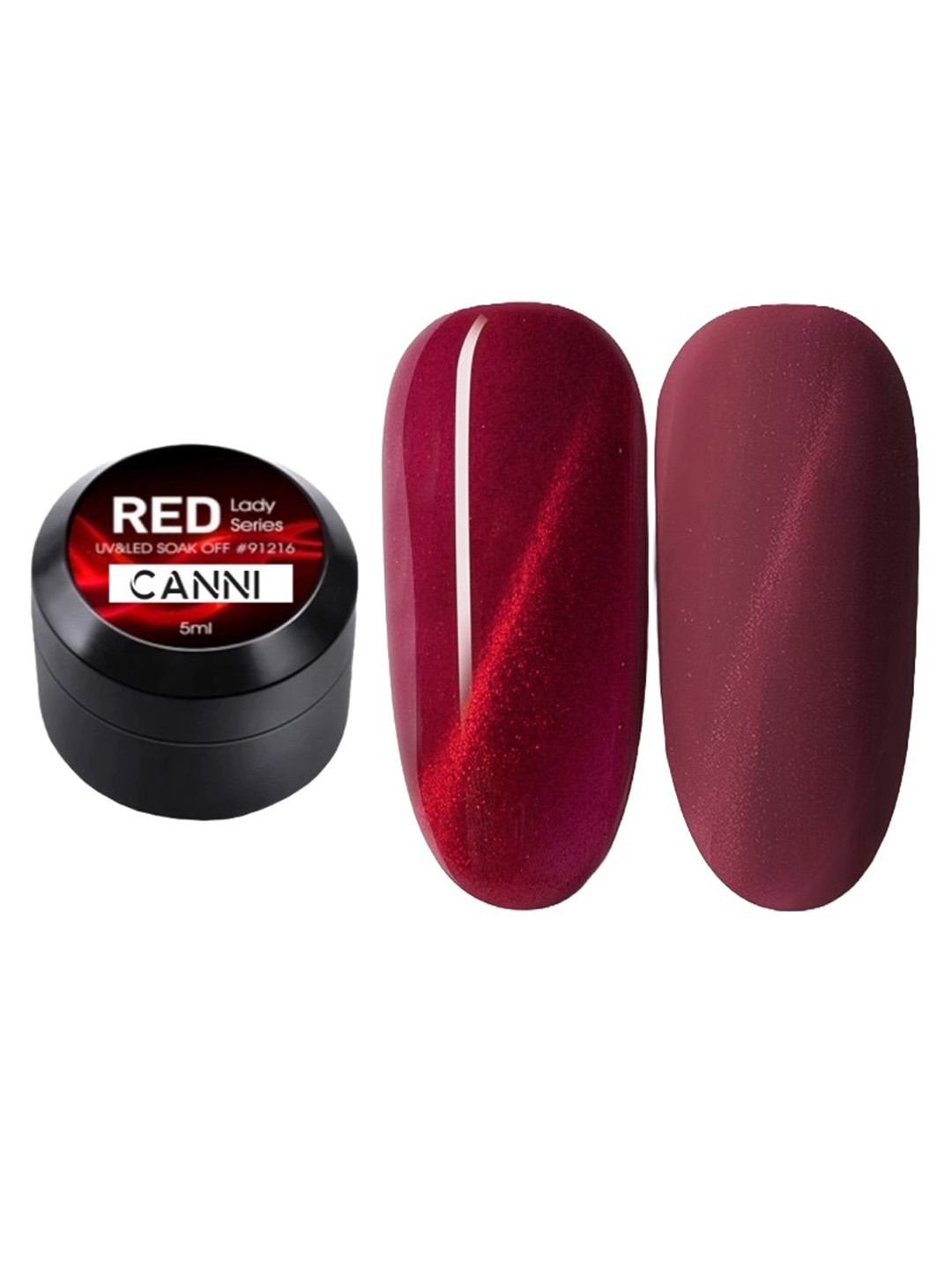 CANNI Red Lady Series UV & LED Gel Nail Polish 5 ml - H78