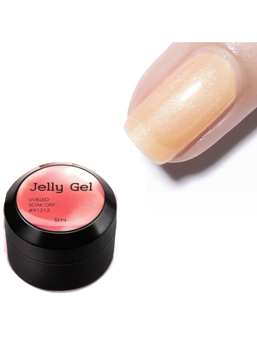 CANNI UV & LED Soak-Off Jelly Gel Nail Polish 5 ml - L15