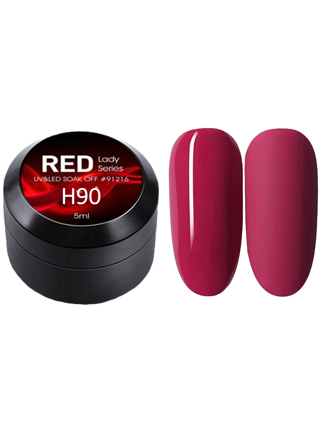 CANNI Red Lady Series UV & LED Gel Nail Polish 5 ml - H90