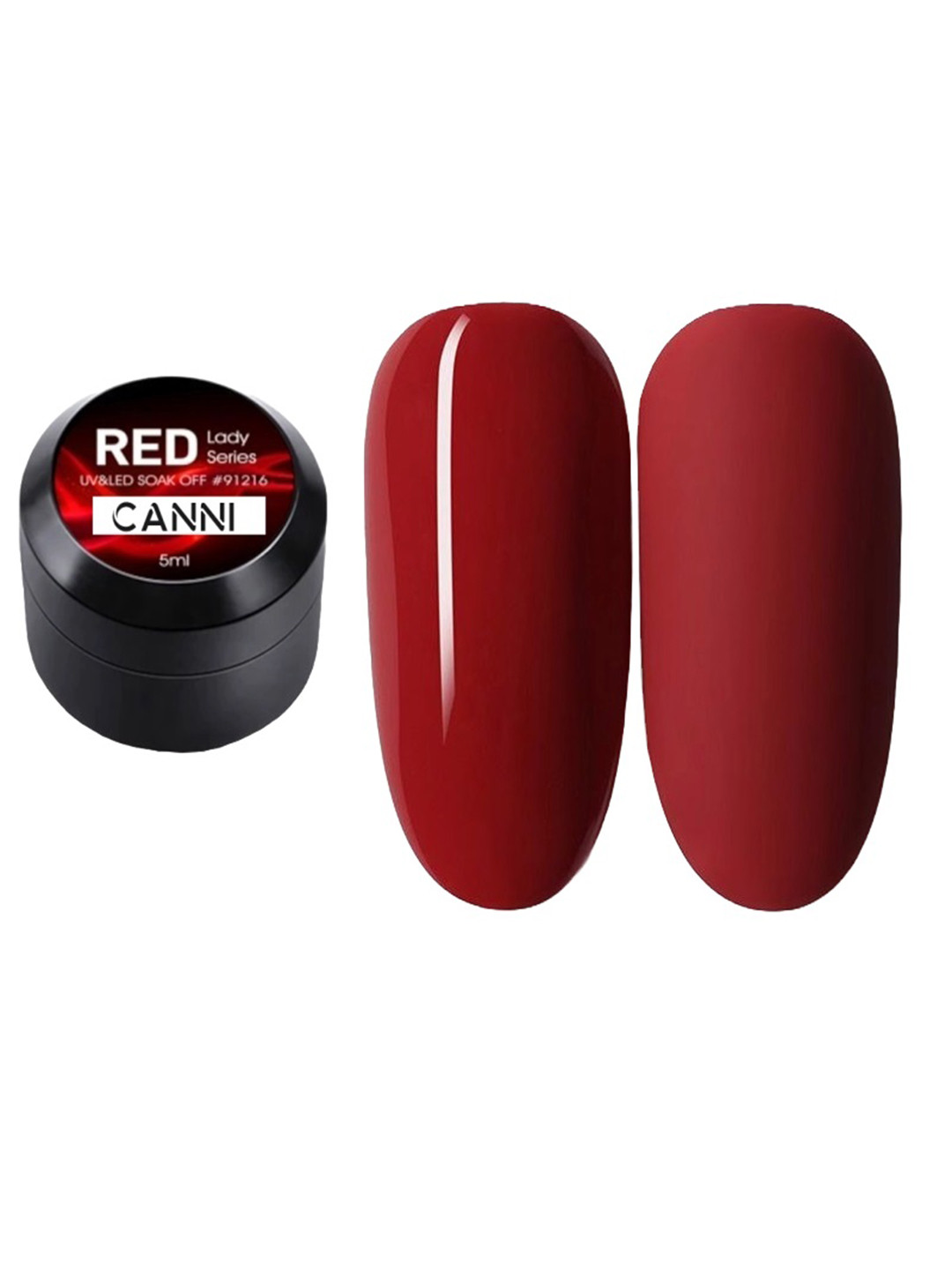 CANNI Red Lady Series UV & LED Gel Nail Polish 5 ml - H69
