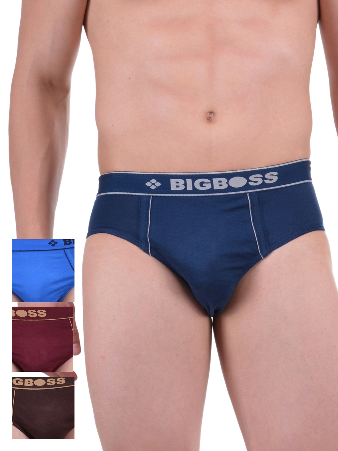 Buy Dollar Bigboss Printed Briefs - Multi ,Pack Of 4 Online at Low Prices  in India 