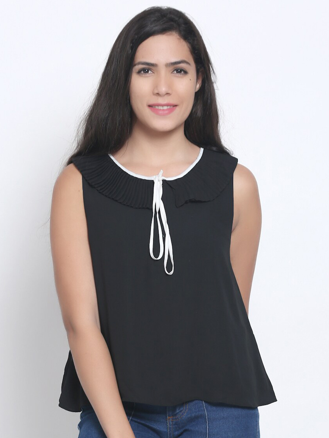NoBarr Black Sleeveless Top