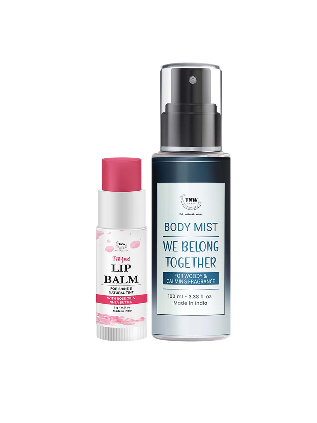 TNW the natural wash We Belong Together Body Mist - Tinted Lip Balm