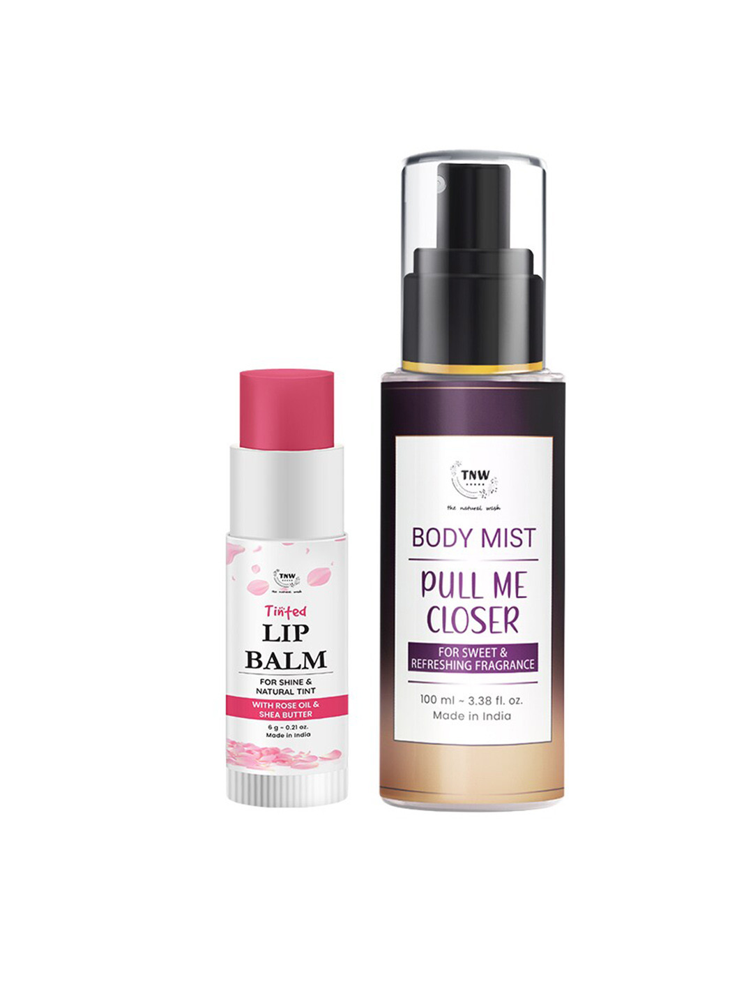 TNW the natural wash Set of We Belong Together Body Mist 100ml & BB Cream - Light 30g