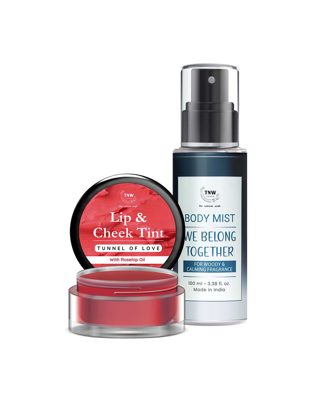 TNW the natural wash Tunnel of Love Lip & Cheek Tint - We Belong Together Body Mist