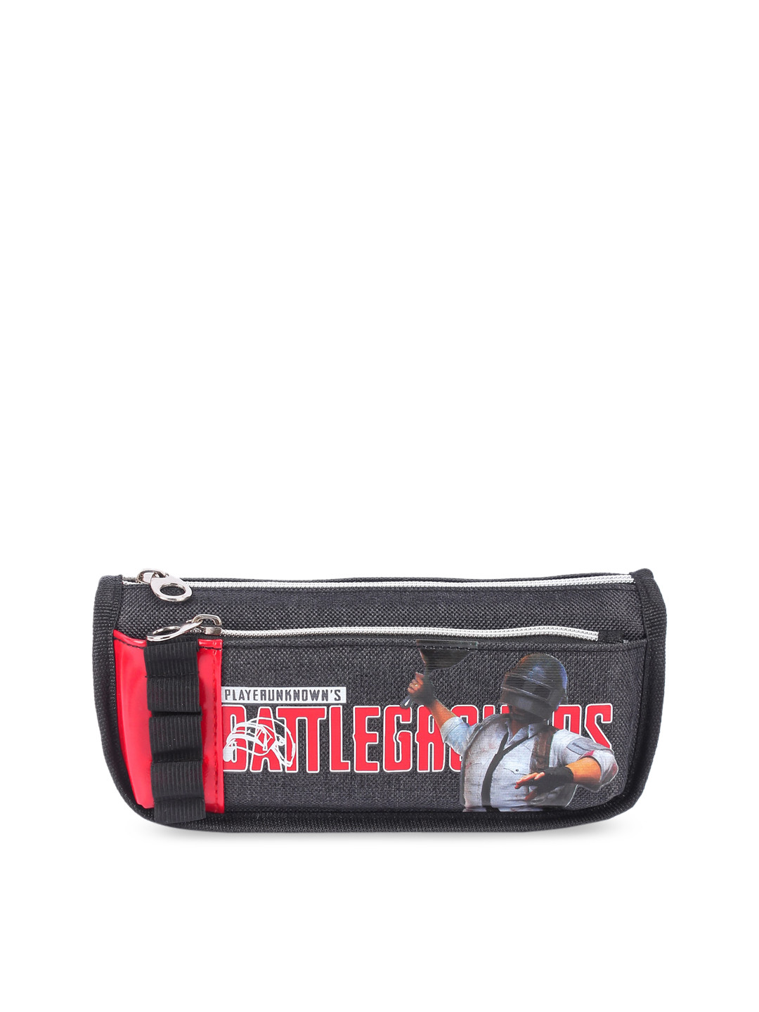 Instabuyz Kids Black Printed Pen Pencil Case