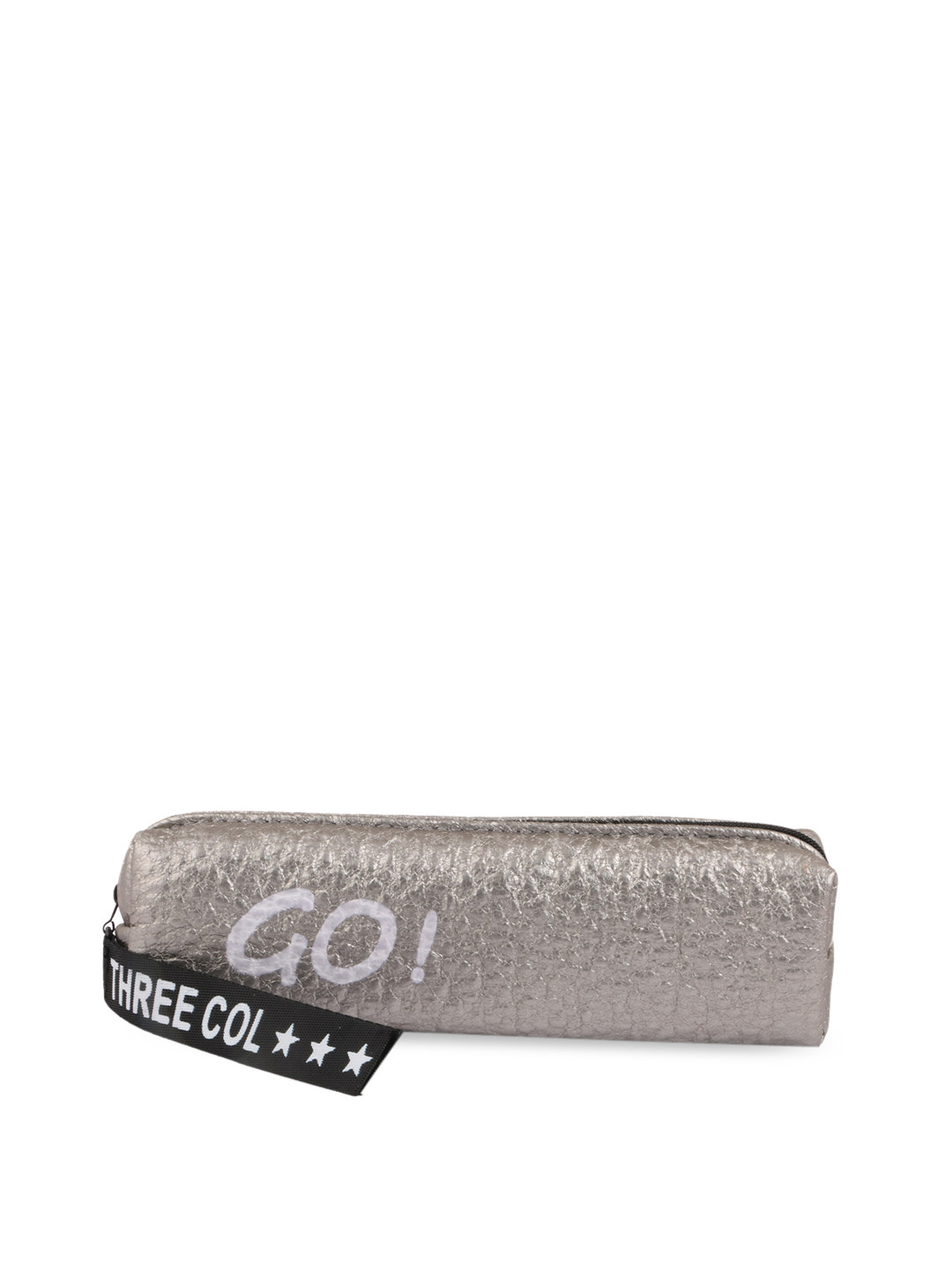 Instabuyz Kids Silver Printed Pen Pencil Case