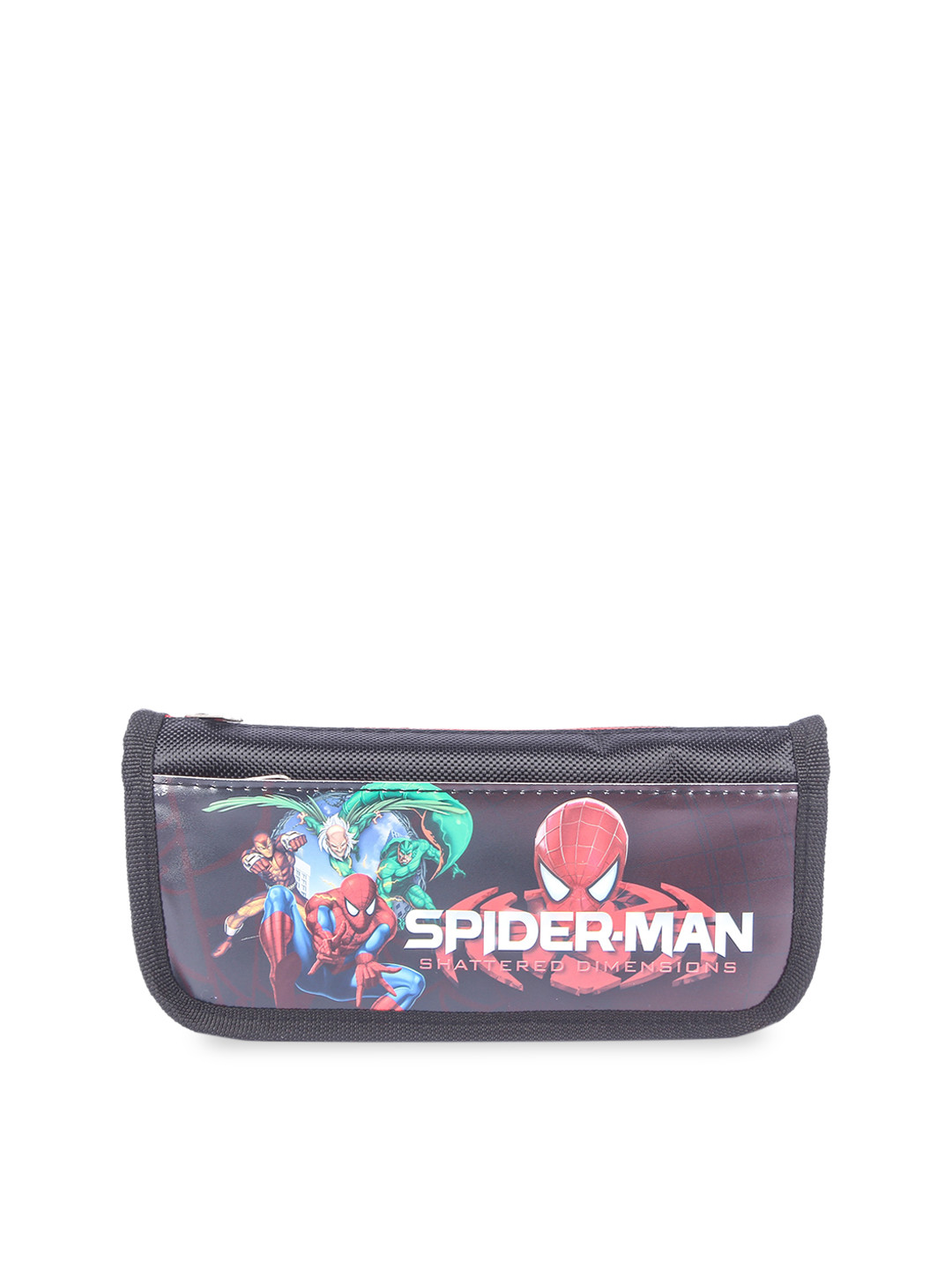 Instabuyz Unisex Kids Black Printed Pencil Pouch